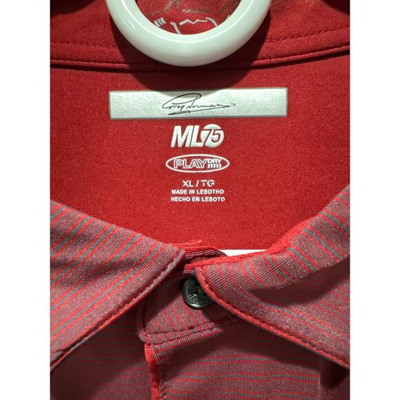 Greg Norman red shirt ML75 Size XL - Picture 3 of 5